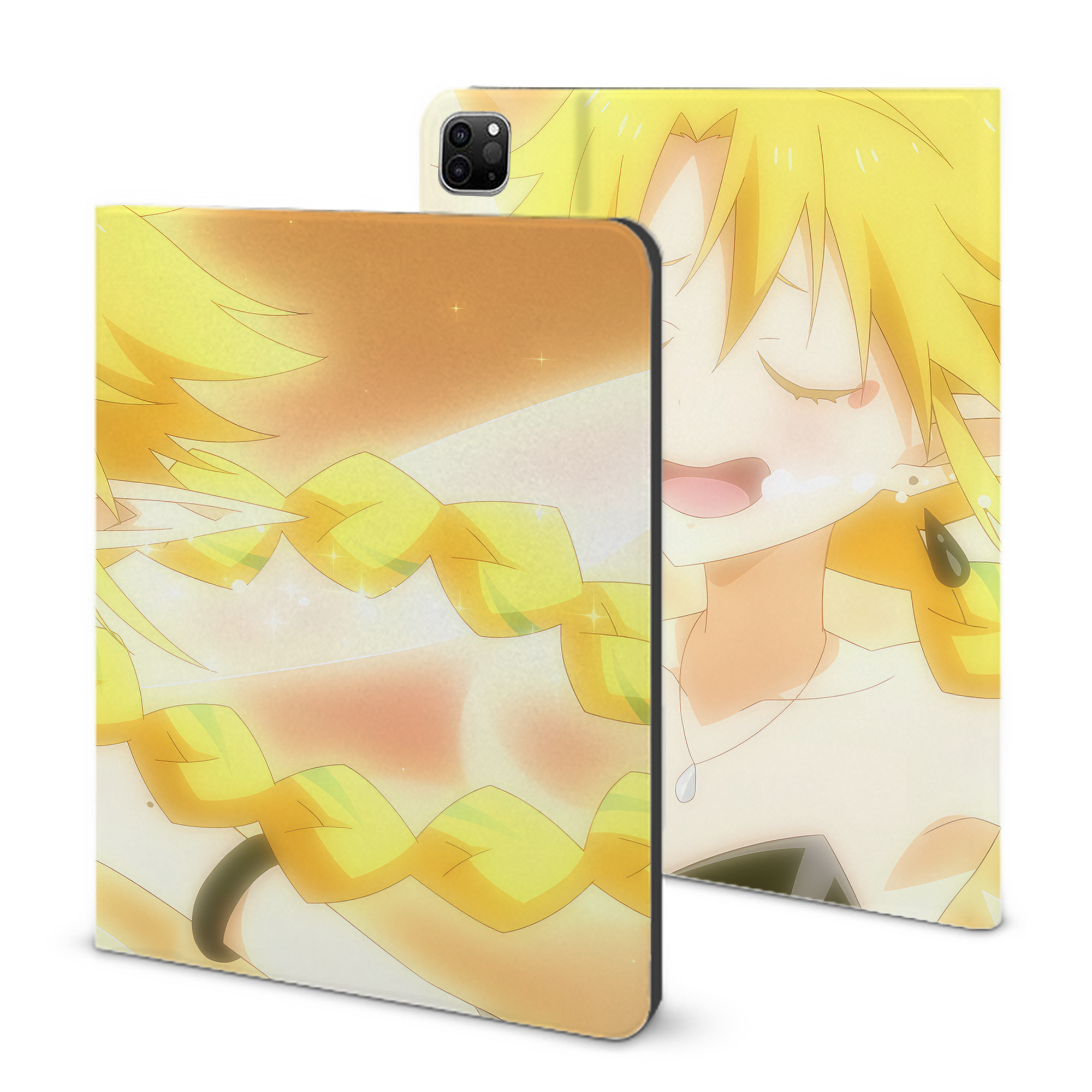 （画像用） 転スラ Regarding Reincarnated to Slime IPad ケース ブック型 PUレザー TPU 耐衝撃 軽量 薄型 ペン収納なし 全面保護 IPad 各モデル対応